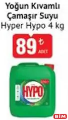 HYPER HYPO YOĞUN KIVAMLI ÇAMAŞIR SUYU 4 KG